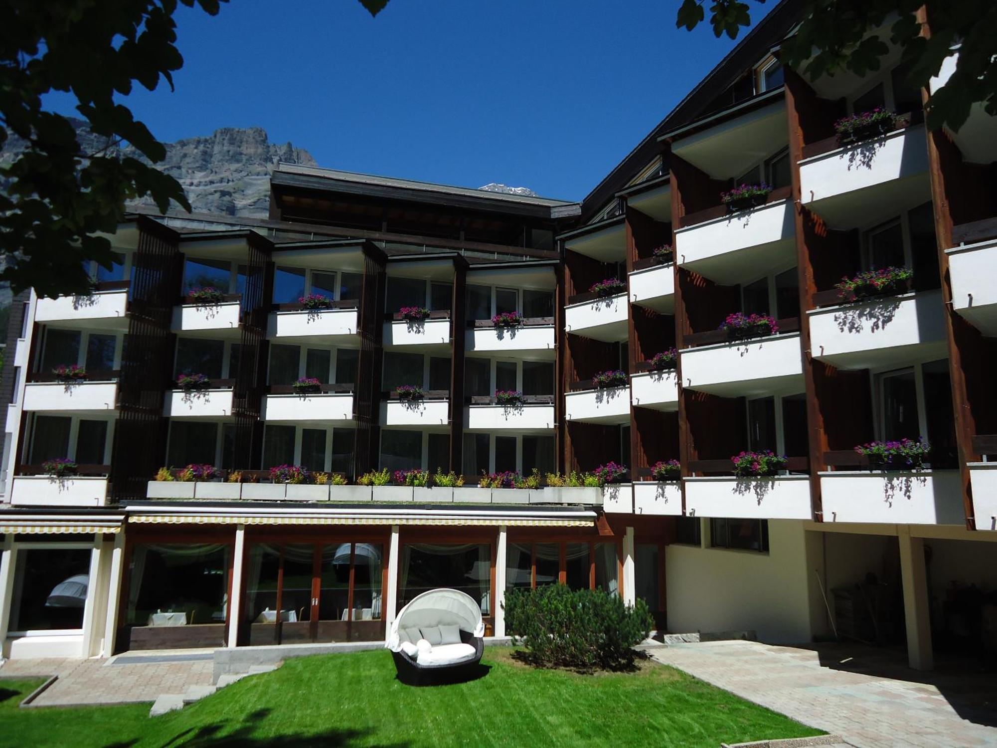 Hotel Quellenhof Leukerbad Zewnętrze zdjęcie