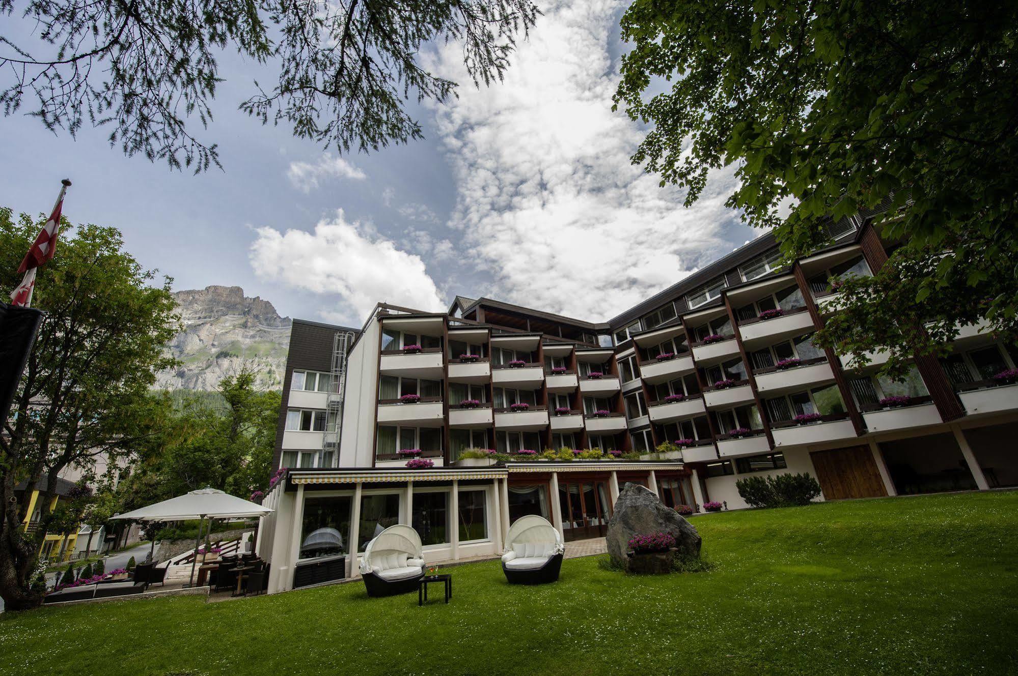 Hotel Quellenhof Leukerbad Zewnętrze zdjęcie